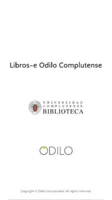 Libros-e Odilo Complutense android App screenshot 5